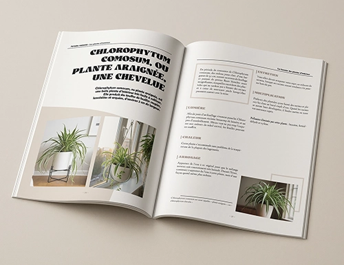 Mise en page magazine